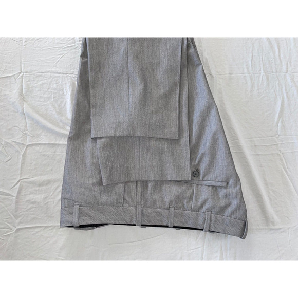 Van Heusen Straight Fit Flex Washable Microfiber Dress Pants, Slacks. 38X28, EUC - Picture 3 of 9